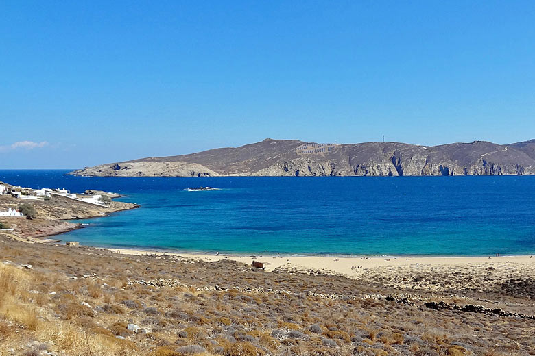 Agios Sostis Beach, Mykonos, Greece Agios Sostis Beach, Mykonos, Greece