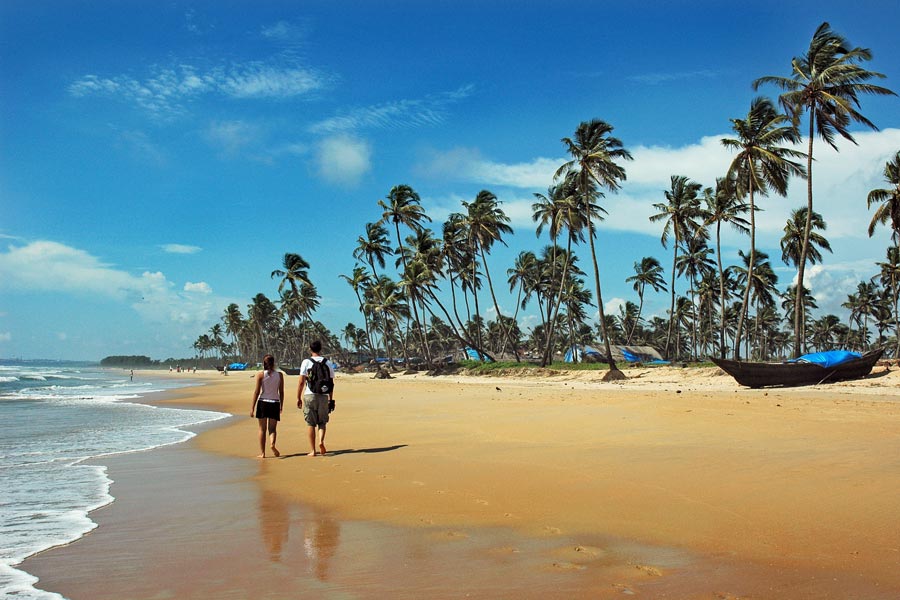 Beach in Goa Beach in Goa