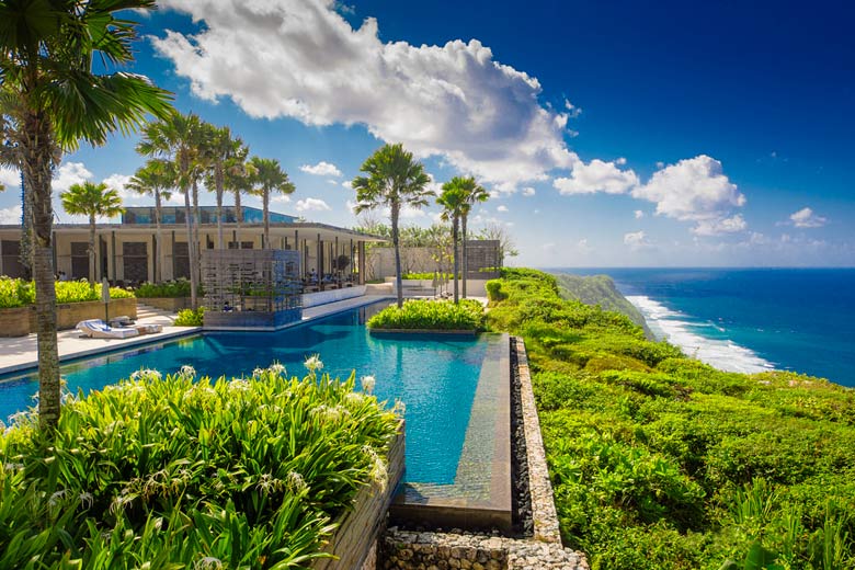 Typical dry season weather in August in Bali Typical dry season weather in August in Bali